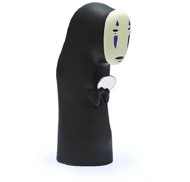 피규어 센과치히로 행방불명 가오나시 펜던트 저금통 얼굴 없는 돼지 저금통, 1개