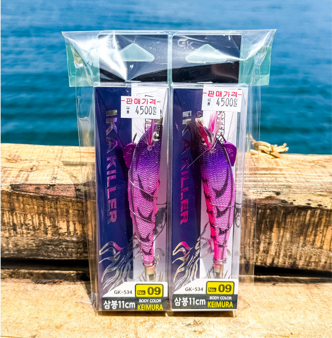 금호 GK-534 이카킬러 삼봉에기 갑오징어 쭈꾸미, 1세트