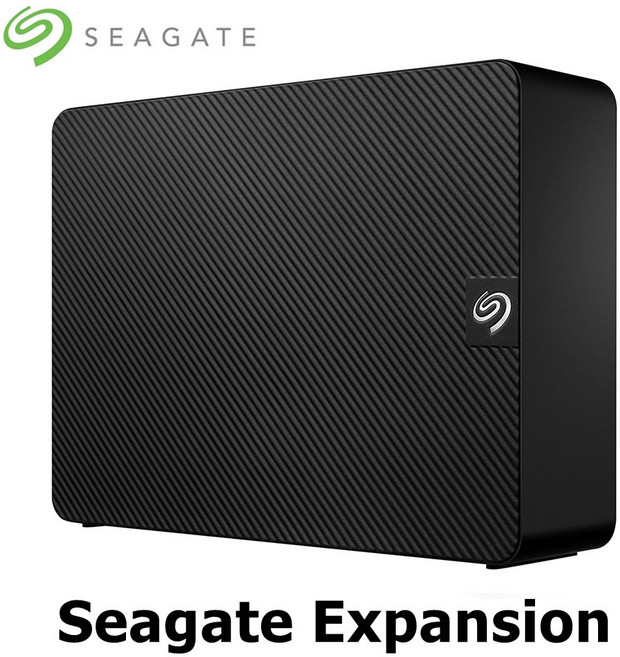 씨게이트 익스펜션 외장 하드 드라이브 USB 3.0 (관부가세포함_미국정품), Black, 8TB