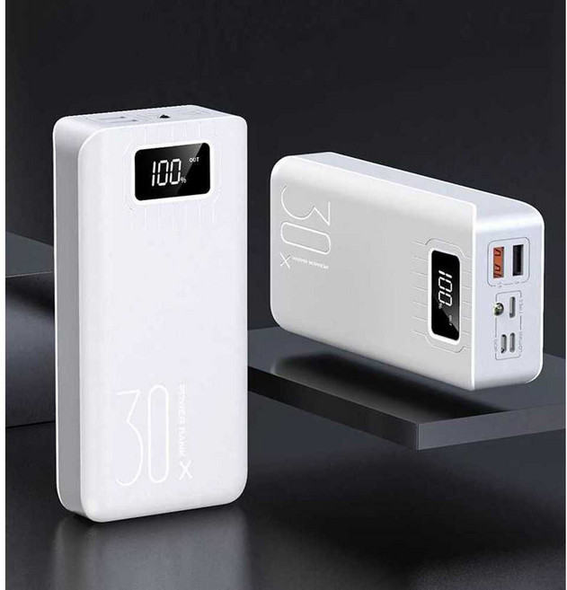 대용량 보조배터리 100000mAh 야외 여행 캠핑 노트북 충전, 상세페이지 참고, 레드 100000mAh