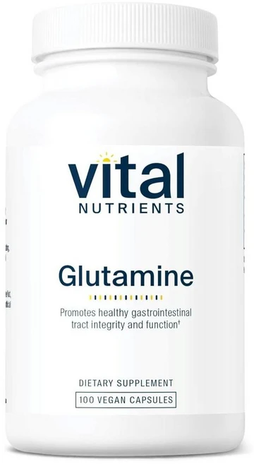바이탈 뉴트리언츠 L-글루타민 캡슐 Vital Nutrients L-Glutamine, 1개, 100정 - 쿠팡