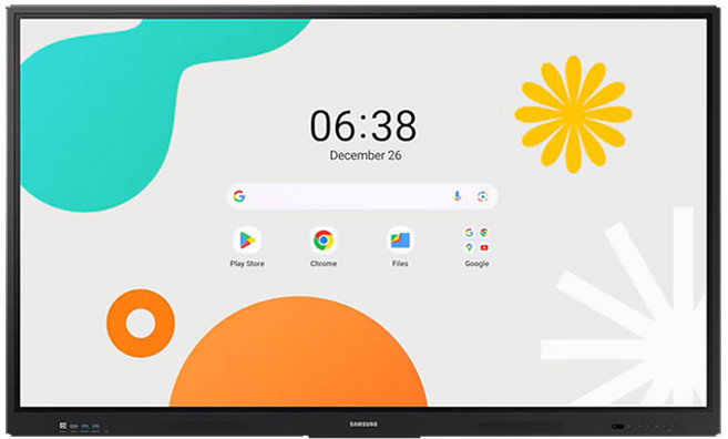 삼성 안드로이드 전자칠판 86인치 LH86WAFWLGCXKR 학교 학원 벽걸이 설치 가능, 방문설치, 벽걸이형