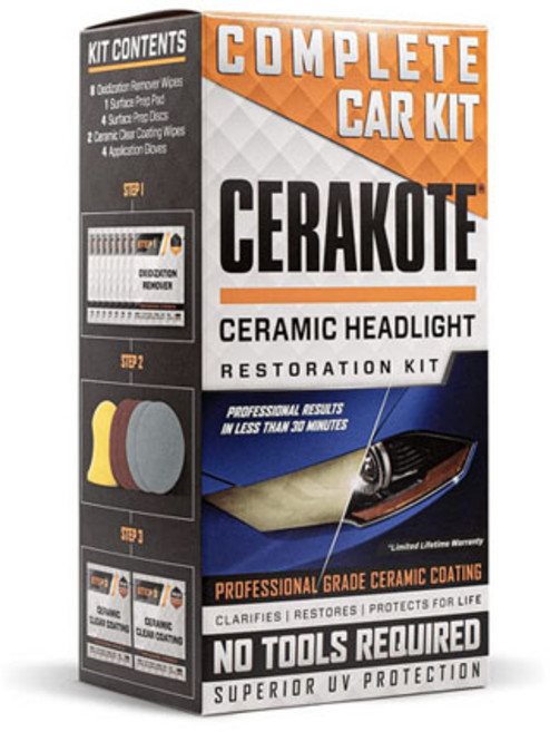 세라코트 세라믹 헤드라이트 복원키트 CERAKOTE Ceramic Headlight Restoration Kit, 1개