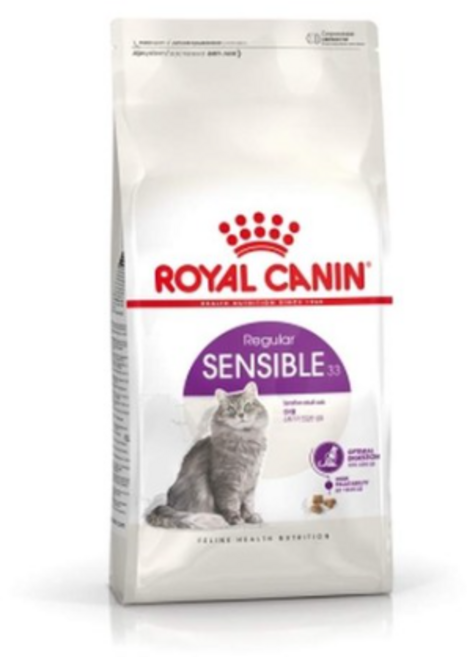 로얄캐닌 캣 센서블 4kg, 소화기능/췌장개선, 2개