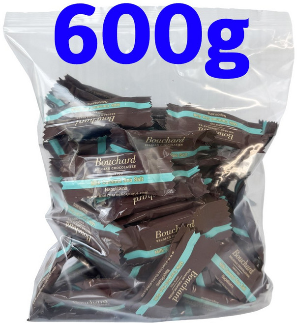 부샤드 다스칼리데스 카라멜 씨솔트 벨기에 초콜릿 코스트코, 600g, 1개