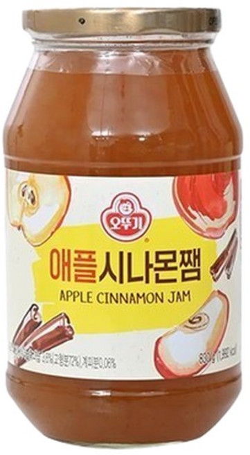 오뚜기 애플 시나몬 잼 830g, 1개