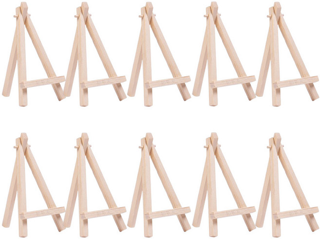 올굿리빙 미니 나무 이젤 10개