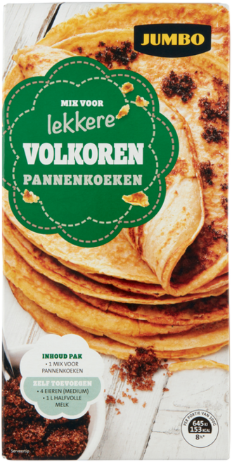 네덜란드 맛있는 통밀 팬케이크 믹스 400g 3팩