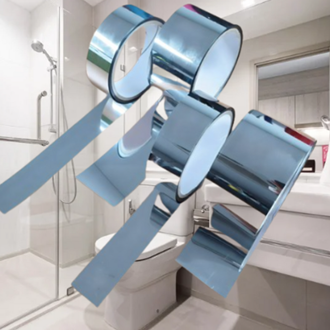 거울 녹 테이프 욕실 거울 테두리 녹보수 녹제거 테이프 시트지, 폭3cm 길이5m 두께0.1mm, 1개