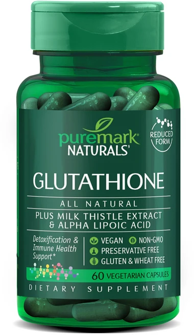 퓨어마크내추럴스 글루타티온 베지테리안 캡슐, 1개, 60정 - 쿠팡