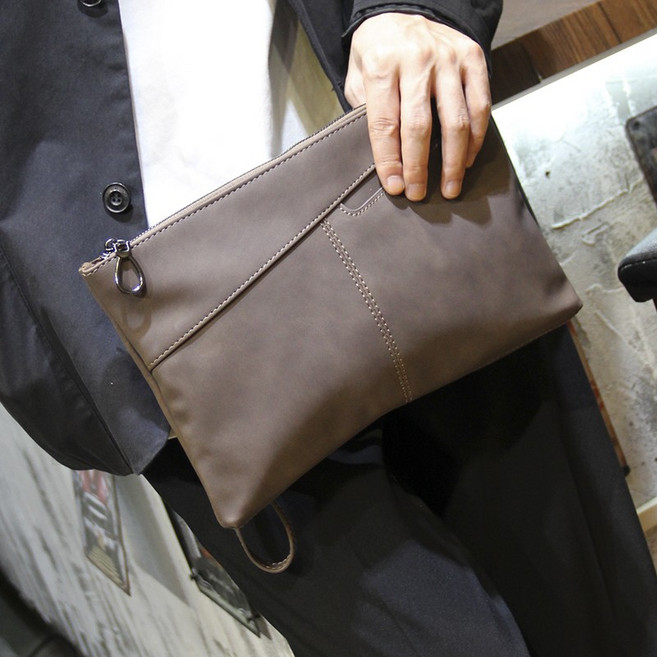 남성 포인트 클러치백 트렌디 스트릿 캐주얼 핸드클러치 미니백