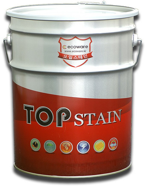 탑스테인 오일스테인 20리터 방부목페인트, 체리, 1개, 20L