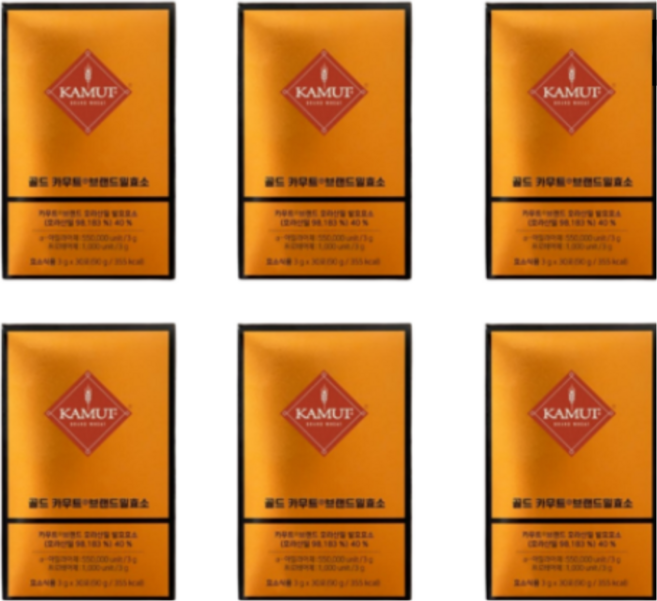 카무트 골드카무트효소 5박스+1박스 총 6박스, 3g, 1세트