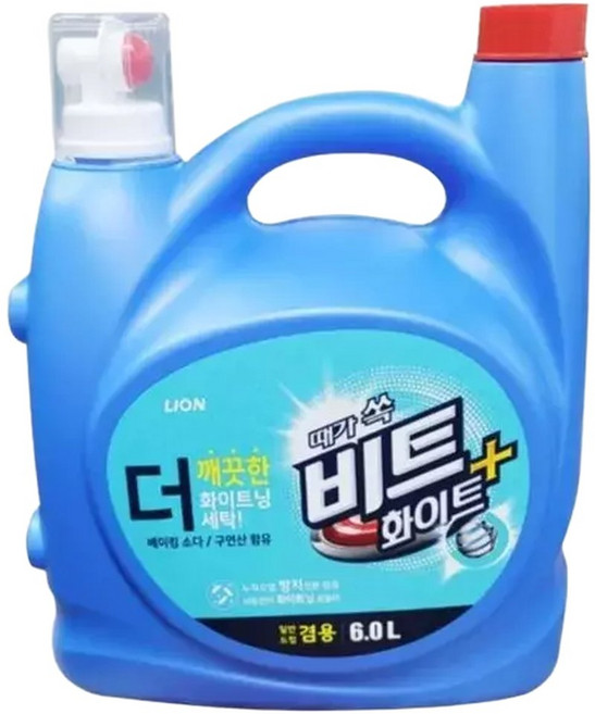 겸용액체세제 화이트플러스세제 대용량세탁세제 겸용 세탁세제 (WFKC3T8), 3개