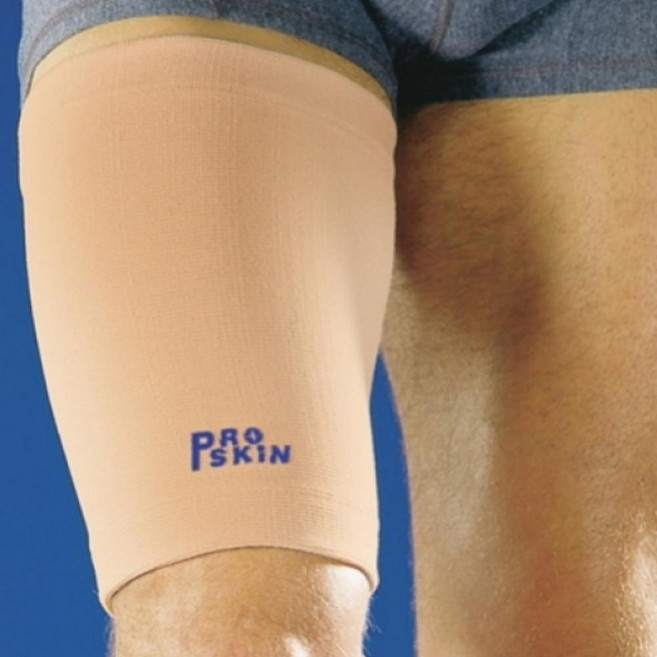 의료용 약국 다리 햄스트링 허벅지 보호대 아대 압박밴드 슬리브 러닝 축구, M, 1개