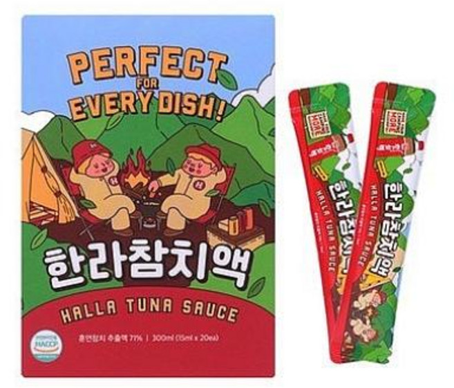 한라 참치액스틱 300ml 15ml 20입 캠핑용 300g 1개, 300L