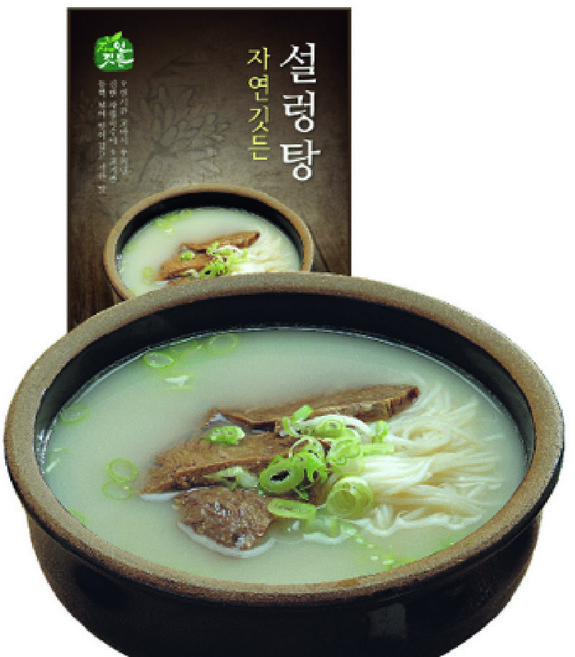 선봉식품 설렁탕 전자레인지 조리가능, 5개, 600g