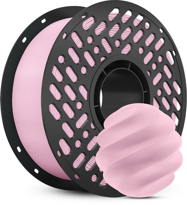 3D프린터 매트 PLA 필라멘트 1.75mm 1kg 무광 뱀부랩 P1S X1C A1 호환, 체리 블라썸, 무광 시리즈