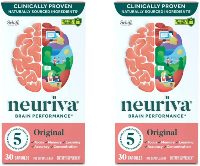 Schiff Neuriva 브레인 퍼포먼스 오리지널 캡슐 30정, 2개 - 쿠팡