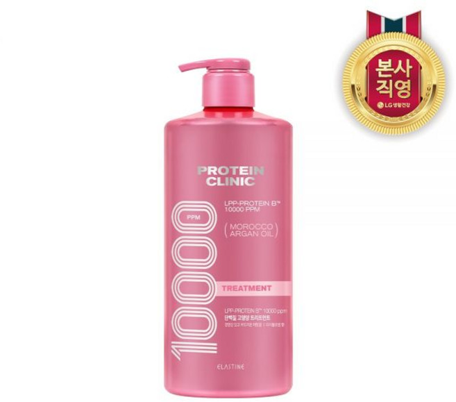 엘라스틴 프로틴클리닉 트리트먼트 피치향 1000ml 1개, 1L