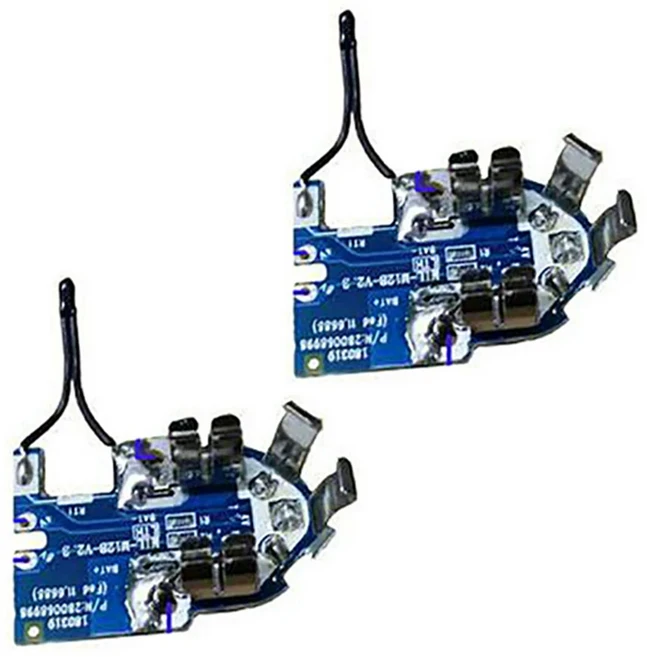 밀워키 리튬 배터리 BMS PCB 회로 기판 18650 M12 12V 10.8V 3.0Ah 6.0Ah 9.0Ah 48-11-2411 리튬 이온 배터, 01 M12PCB2PCS, 01 M12PCB2PCS