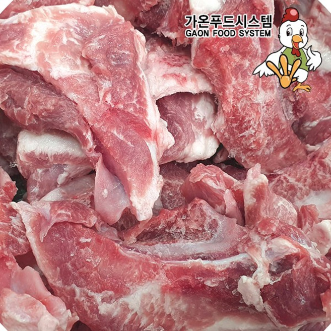 국내산 돼지고기 찜 찌게용 오돌뼈 1kg, 1개, 찜용오돌뼈1kg