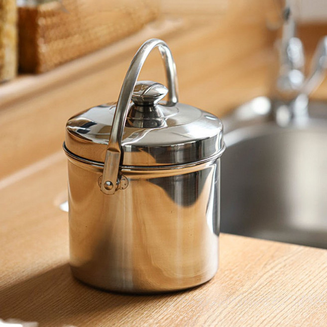 퀸센스 웰라 음식물쓰레기통 2L, 1개