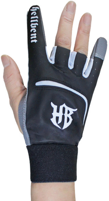 헬번트 [Japan] 프릭션 글러브 볼링아대 (화이트) 장갑형 볼링용품