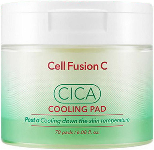 셀퓨전씨 포스트 알파 시카 쿨링 패드 180ml, 70매입, 1개