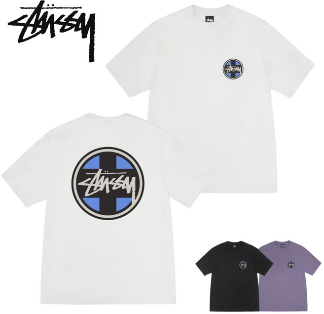 스투시 크로스 닷 반팔 공용 STUSSY 티셔츠