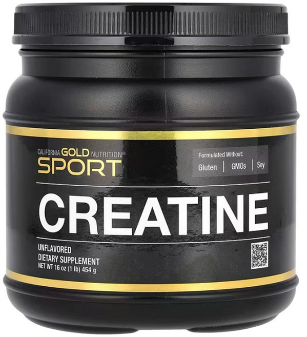 캘리포니아 골드 뉴트리션 크레아틴 모노하이드레이트 Unflavored 파우더 454g, 1개