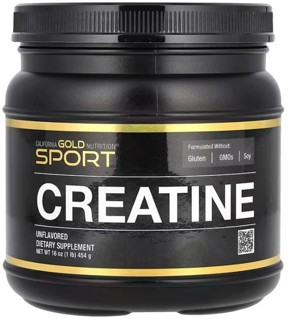 캘리포니아 골드 뉴트리션 크레아틴 모노하이드레이트 Unflavored 파우더 454g, 1개 - 쿠팡