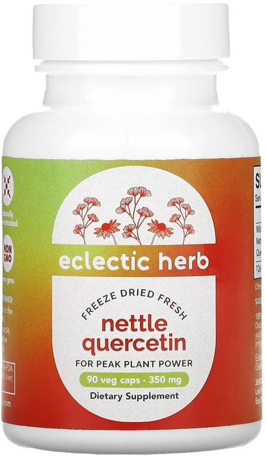 이클레틱 허브 동결 건조 니들 퀘르세틴 175mg 90 캡슐 쐐기풀 케르세틴, 1개, 90정 - 쿠팡