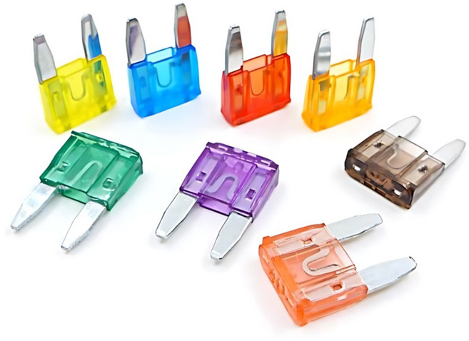 자동차 차량용 휴즈 퓨즈 Mini fuse, 1개, 오렌지