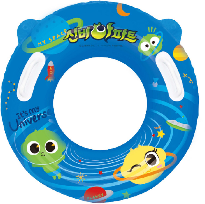 신비아파트 손잡이튜브 65 남아 아동 어린이튜브, 블루, 1개