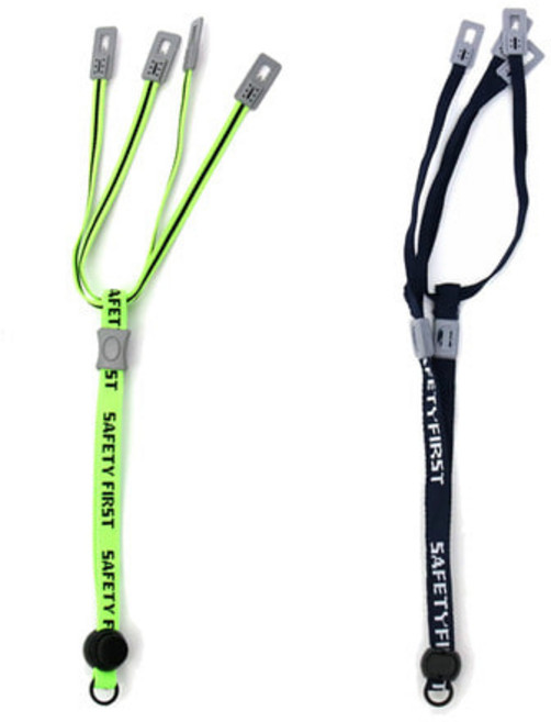 안전모 패션턱끈 원터치 교체용 작업모자 안전모자용품, 형광, 1개