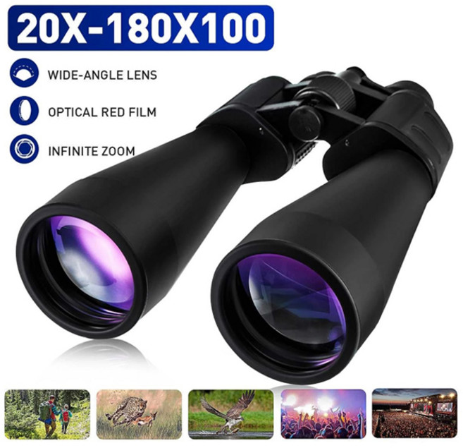 new180X100 초강력배율 초고화질 장거리 쌍안경 m31