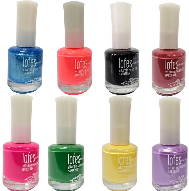 로페즈 메니큐어 택1, 200 적색빤짝이, 1개