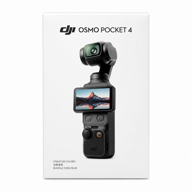 DJI Osmo Pocket 4 크리에이터 콤보 / 에센셜 콤보, 포켓4 크리에이터 콤보
