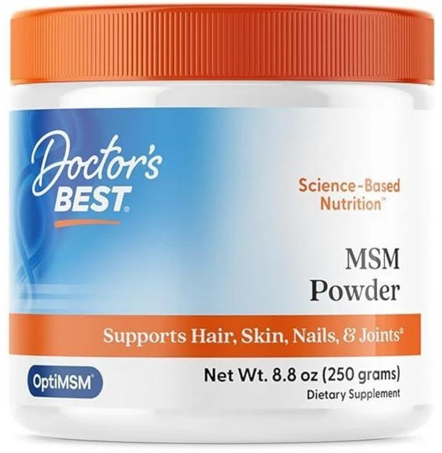 닥터스베스트 MSM 파우더 250mg Doctors Best 영양제, 250g, 1개 - 쿠팡