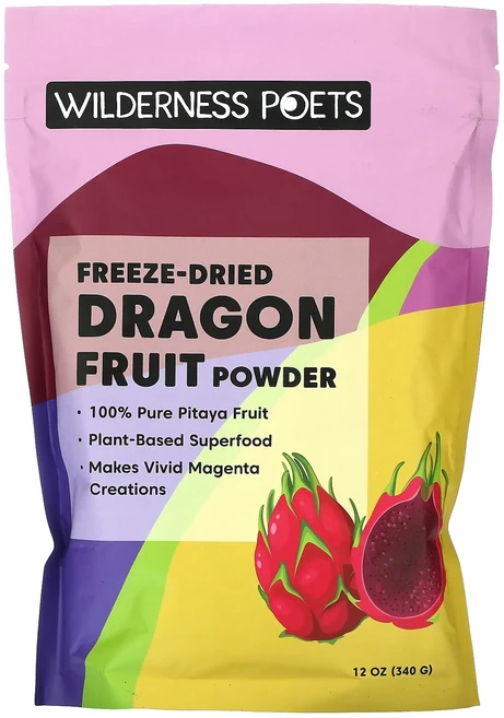 몸관리하세요 겨울입니다 Wilderness Poets 동결 건조 용과 분말 340g(12oz) 특별관리진행, WildernessPoets동결건조용과분말340g12o - 쿠팡