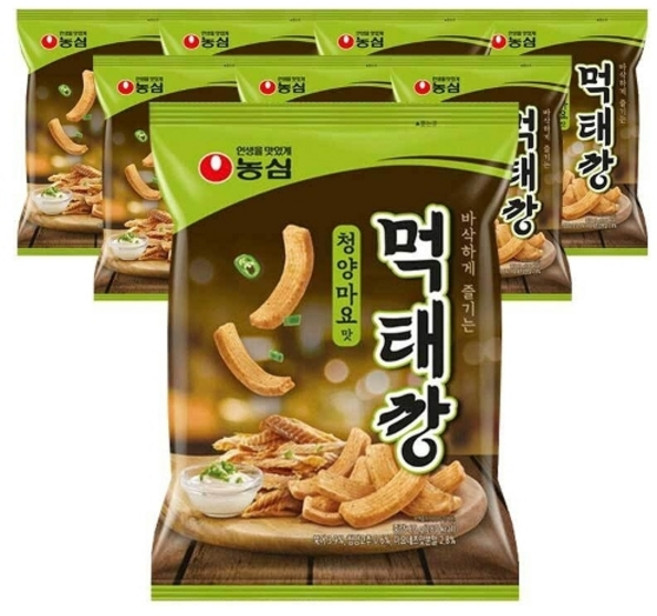 동서식품 농심 먹태깡 60g x 8봉, 8개