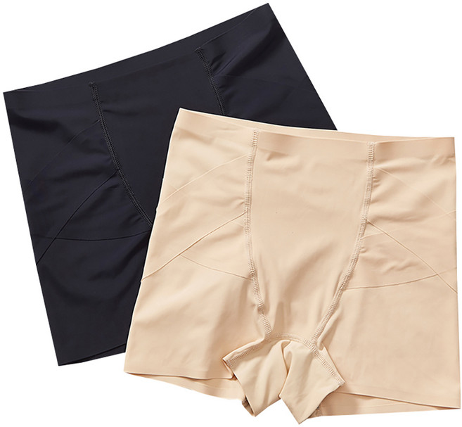 로로비 [1+1] 여성 네모 똥배 팬티 힙업 사각 뱃살 쏙 커버 웨딩 골프 보정 속옷