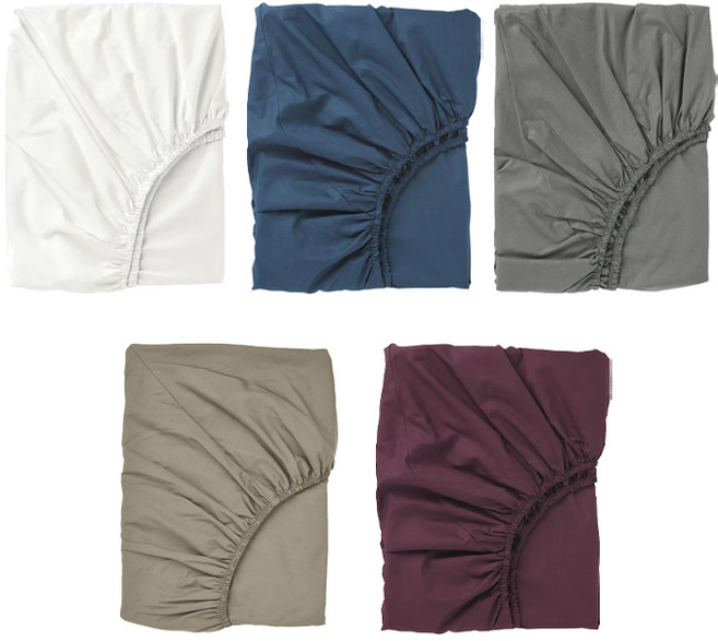 이케아 ULLVIDE 울비데 매트리스커버싱글90x200/침대커버/침대/침구, 색상:다크블루_403.427.75