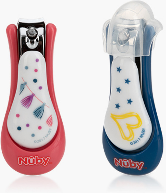 누비 아기 손톱깎이, 블루, 1개