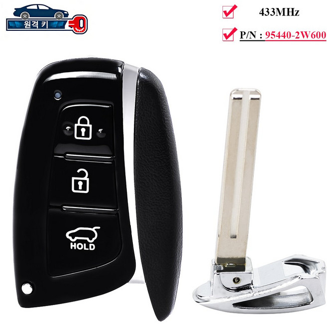 산타페 스마트키 954402W500 3버튼, 1개, 리모컨 키