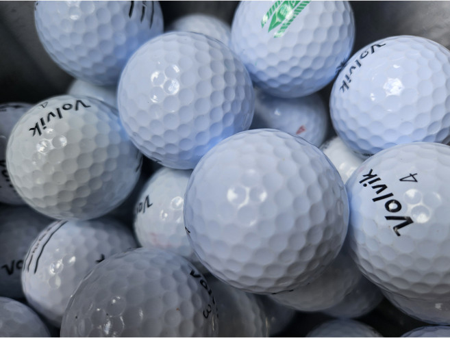 볼빅 로스트볼 흰볼 A+등급 50개, 화이트, 1개, 50개입