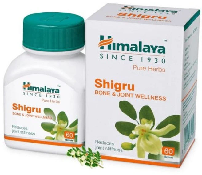 Himalaya Wellness Pure Herbs Shigru Bone & Joint Wellness - 60 Tablet, 2개, 60정 - 쿠팡