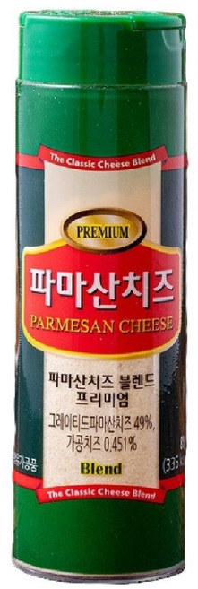 동원 프리미엄 파마산 치즈 블랜드, 85g, 2개