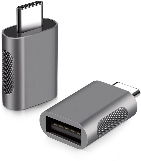 USB Type-C 轉接頭, 1個, 40-753-01(太空灰)